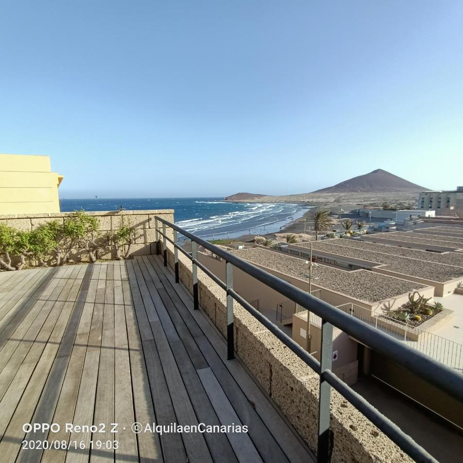 Alquilaencanarias El Medano Spectacular Terrace And Sea Views A Zewnętrze zdjęcie